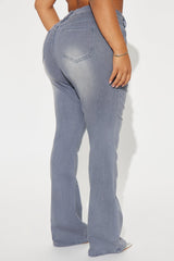Fatal Attraction Stretch Bootcut Jeans - Blue