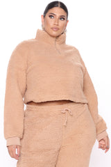 Cuddle Time Cozy Pant Set - Camel