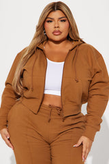 Stayin' In Sweatsuit - Cognac