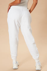 Stole Your Boyfriend's Oversized Jogger - White