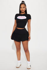 Von Dutch Boyfriend Tee - Black