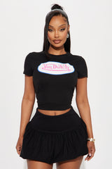 Von Dutch Boyfriend Tee - Black