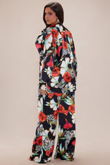 Amiri Satin Pant Set - Black/combo