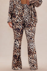Linette Leopard Suit Set - Leopard