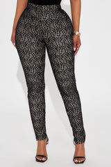Call Me Up Lace Legging - Black/combo