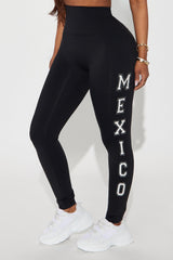 Soul Mexico Active Legging - Black