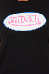 Von Dutch Boyfriend Tee - Black