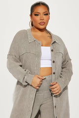 Cece Washed Legging Set - Taupe