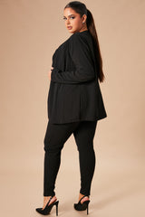 Payin' It Forward Blazer Set - Black