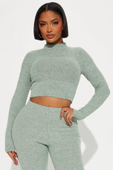 Chic N Cozy Pant Set - Mint