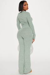 Chic N Cozy Pant Set - Mint