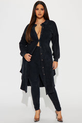 Cece Washed Legging Set - Black