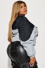 Bring Home The Win Raiders Windbreaker  - Black/combo