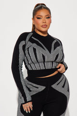 Ava Sweater Legging Set - Black/combo
