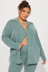 Maddie Ribbed Legging Set - Sage