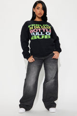 50 Cent In Da Club Crew Neck Sweatshirt - Black