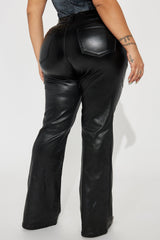 Nara Low Rise Flare Pant - Black