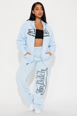 Von Dutch Classic Zip Front Hoodie - Blue/Black