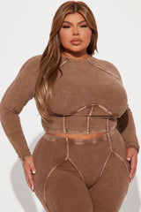 Jaime Legging Set - Brown