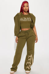 Von Dutch Vintage Tank Top - Olive