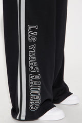 Raiders Second Half Come-Back Wide Leg Pant - Black