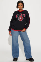 Throwback Chiefs Crew Neck Sweathirt - Black