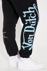 Von Dutch Car Show Jogger - Black/combo