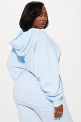 Von Dutch Classic Zip Front Hoodie - Blue/Black