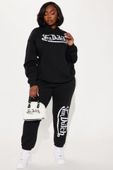 Von Dutch Patch Jogger - Black