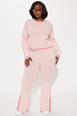 Playboy Rhinestone Cozy Top - Pink