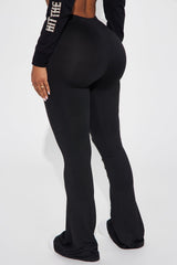 Von Dutch Hit The Road Flare Pant - Black