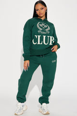 Members Only Fleece Sweatsuit - Hunter