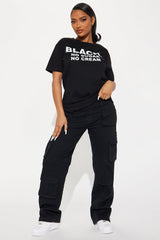 No Sugar No Cream Tee - Black