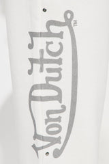 Von Dutch Studded Wide Leg Pant - Cream