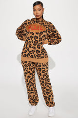 Von Dutch Leopard Patch Hoodie - Leopard