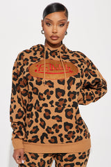 Von Dutch Leopard Patch Hoodie - Leopard