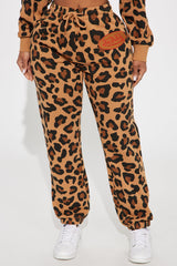 Von Dutch Leopard Patch Jogger - Leopard