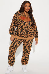Von Dutch Leopard Patch Hoodie - Leopard