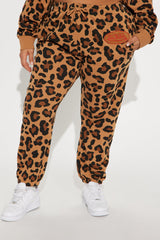 Von Dutch Leopard Patch Jogger - Leopard
