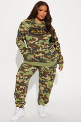Von Dutch Camo Patch Hoodie - Camouflage