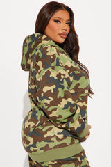 Von Dutch Camo Patch Hoodie - Camouflage