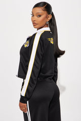 Lakers Halftime Zip Up Jacket - Black