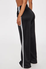 Lakers Halftime Wide Leg Pant - Black