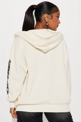 Von Dutch Novelty Print Sweatshirt - Cream/combo