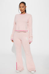 Playboy Rhinestone Cozy Top - Pink