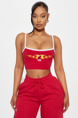 Miami Heat Halftime Top - Red