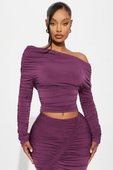 Jax Skirt Set - Plum