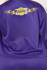 Lakers Halftime Zip Up Jacket - Purple