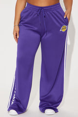 Lakers Halftime Wide Leg Pant - Purple
