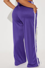 Lakers Halftime Wide Leg Pant - Purple